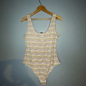Striped Bodysuit